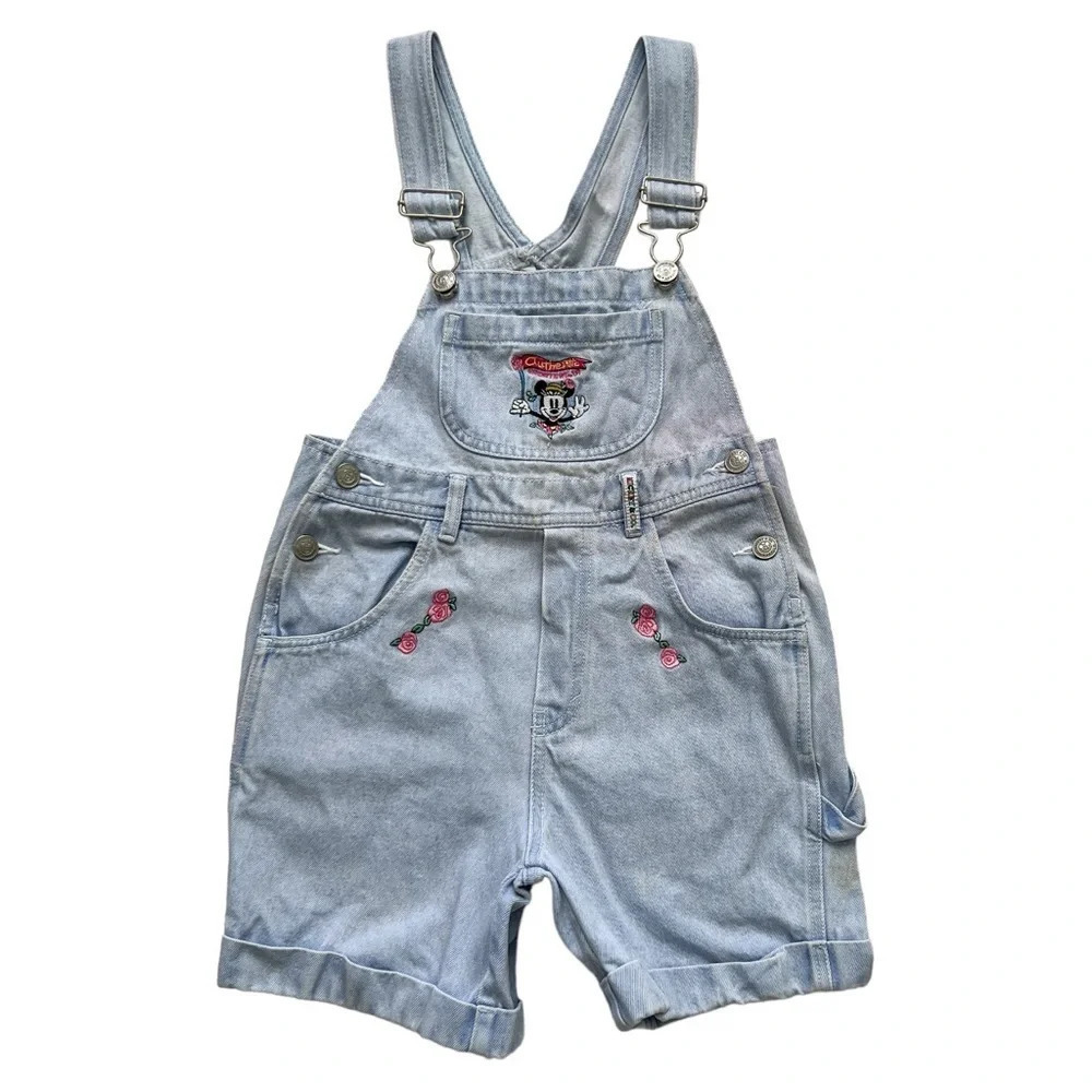 Vintage Mickey & Co Kids Denim Shortalls
